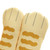 Oven Mitts Heat Insulated Protective Polyester Kitchen Cook Mittens for Baking Grilling Barbecue Yellow