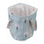 Collapsible Foot Bath Basin PVC Insulated Portable Foot Soaking Bath Tub Water Bucket with Handle for Outdoor Camping Travel Blue Small Tree