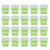 20Pcs Nursery Pot Planters Variety Pack Reusable Flower Plant Seed Pot Plastic Silicone Square Transparent Green