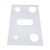 Stove Top Cover Protector PTFE Reusable Washable Heat Resistant Gas Stove Liner Guard for Gas Range Silver