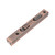 Slide Latch Slide Lock Thicken Aluminium Alloy Hidden Tube Easy Operation Slide Security Latch for Door Gate Security Rose Gold