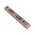 Slide Latch Slide Lock Thicken Aluminium Alloy Hidden Tube Easy Operation Slide Security Latch for Door Gate Security Rose Gold
