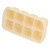 8 Grid Ice Cube Tray with Lid Food Grade Household Ice Cube Mold for Home KitchenYellow