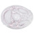Inflatable Drink Holder PVC Floating Pool Tray Fruit Wine Mobile Phone Water Inflatable Ice Bed for Swimming Pool Party Transparent