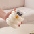 Desktop Pencil Pen Holder Cute Cartoon Duck Ample Capacity Desk Supplies Makeup Brush Organizer for Office