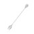 Stirring Spoon 304 Stainless Steel Long Handle Spiral Cocktail Spoon Bar AccessorySilver