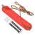 Swings Seat EVA Soft Board Red Adjustable Rope Playground Accessories Kit for Children Outdoor Swingset