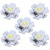 25Pcs 5V LED Chips 200LM 3W High Power LED Lamp Beads for DIY Lighting FixturesCold White 10000K