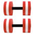 2 PCS EVA Water Floating Dumbbell Yoga Exercise Water Foam Dumbbell Fitness Tool for Men Women Kids Red