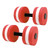 2 PCS EVA Water Floating Dumbbell Yoga Exercise Water Foam Dumbbell Fitness Tool for Men Women Kids Red
