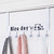 6 Hooks Over The Door Hooks Strong Load Bearing Capacity Space Saving Metal Door Hanger Hooks for Coat Hat Bag White