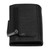 Men Business Name Card Holder Fashion Aluminium Alloy Card Box Zipper Coin PurseBlack x-72#pv