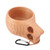 200ml Wooden Cup Portable Nordic Style Milk Coffee Mug with Hanging Buckle for Home OutdoorType 2