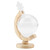 Storm Glass Creative Globe shaped Storm Glass Bottle Desktop Weather Station Weather Predictor