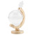 Storm Glass Creative Globe shaped Storm Glass Bottle Desktop Weather Station Weather Predictor