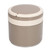 304 Stainless Steel Porridge Box Portable Round Insulated Lunch Container Hot Food Jar with Spoon for Students 0.8L Khaki