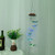 Outdoor Waterproof Solar Panel LED Dragonfly Wind Chimes Home Garden Decor Light (Green)