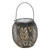 Solar Lantern Waterproof Decorative Hollow Outdoor LED Hanging Lamp for Courtyard Garden Porch Tent