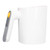 Flour Sieve 2 Using Modes Handheld Electric Cup Shape White Powder Sieve for Home Baking Flour Icing Sugar