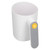 Flour Sieve 2 Using Modes Handheld Electric Cup Shape White Powder Sieve for Home Baking Flour Icing Sugar