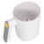 Flour Sieve 2 Using Modes Handheld Electric Cup Shape White Powder Sieve for Home Baking Flour Icing Sugar