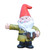 Resin Beer Dwarf Sculpture Garden Decoration Garden Gnome Statue Decor for Garden Desktop Plant