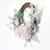 Spring Simulation Wreath European Wedding Wall Hanging Wall Hanging Wreath