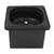 Pitcher Rinser Stainless Steel Free From Opening Kitchen Sink Automatic Glass Cup Washer for Hotel Bar Coffee Milk Tea Cup Black Small