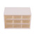 Portable Plastic 9 Lattice Mini Cabinets Drawer Jewelry Cosmetic Storage Box White