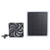 6W Solar Panel Fan with Protecting Net Waterproof Greenhouse Chicken House Solar Fan for Outdoor
