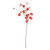 Simulation Fruit Branch with 9pcs Lifelike Persimmon Decorative Fake fruit branches for Home Office 86cm