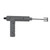 Handheld Electric Epoxy Resin Mixer Foldable Electric Epoxy Resin Stirrer for Mixing Paint Ceramics Glaze Pigment Gray