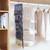 10Pockets Foldable Wardrobe Door Hanging Storage Organize for Tote Bag Handbag Purse(Dark Gray)