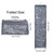 10Pockets Foldable Wardrobe Door Hanging Storage Organize for Tote Bag Handbag Purse(Dark Gray)