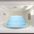 Microwave Splatter Cover Collapsible Microwave Plate Silicone Cover Absorbable Microwave Tray Lid for Snacks and Light Meals