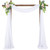 Wedding Decoration Arrangement Veil Arch Veil Background Veil Wedding Arch Drapery