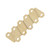 30pcs Robotic Lawnmower Blades Titanium Sturdy Practical Robot Mower Blades Replacement for Bosch Indego