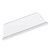 Acrylic Chopping Board Transparent Non Slip Cutting Board with Lip for Cutting Sandwich Fruit and Vegetable Bread