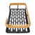 Shower Caddy Single Tier Durable Aluminium Rustproof Sticker Installation Shower Shelf for Bathroom Bedroom Kitchen Black Gold