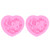 2Pcs Silicone Roses Molds Heart Shaped Roses Garland Food Grade Silicone Durable Soft Odorless Widely Used Fondant Molds