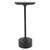 Cordless Table Lamp Rechargeable 2000mAh 3 Levels Brightness Portable USB C LED Metal Bedside Lamp Black