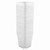 20pcs Mini Modern Succulent Plant Pots Small plastic Containers, Scrub square Pots（White）