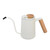 Stainless Steel Handle Drip Coffee Pot Long Gooseneck Spout Drip Kettle Coffee Tea Pot Matte White600ml