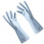 Cleaning Gloves PVC Reusable Waterproof Comfortable Washing Gloves Housework Gloves for Home Kitchen Bathroom S