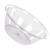 Transparent Wash Basin Thicken PET Durable Multifunction Round Clear Washbasin Dish Tub for Home Kitchen Bathroom Small