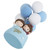 Resin Arts And Crafts Gifts Household Ornaments Car Dashboard Display Interior AccessoriesLovers Blue Base