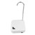 Electric Bottle Dispenser White Auto Drinking Water Pump Countertop USB Rechargeable Easy Operation for Camp Kitchen