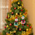 2 Pcs Christmas Elf Plush Dolls Christmas Tree Hanging Pendant Xmas Elf Soft Toy Plush Long Legged Elves Christmas Tree Decoration