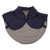Shoulder Heating Pad Cold Proof Polyester Fiber USB Power Supply Unisex Electric Heated Shawl for Winter Dark Blue