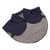 Shoulder Heating Pad Cold Proof Polyester Fiber USB Power Supply Unisex Electric Heated Shawl for Winter Dark Blue